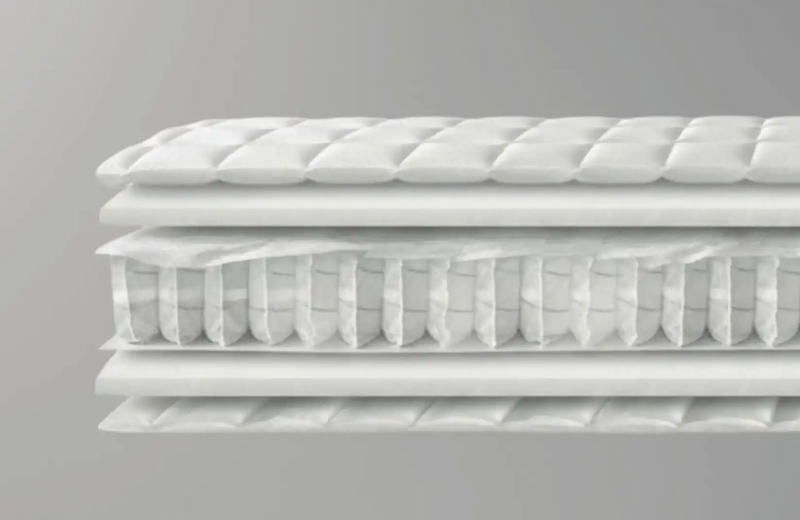 Querschnitt der Matratze MATRspring